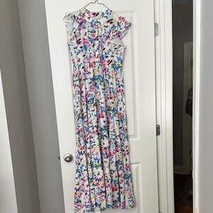 Pinch floral dress